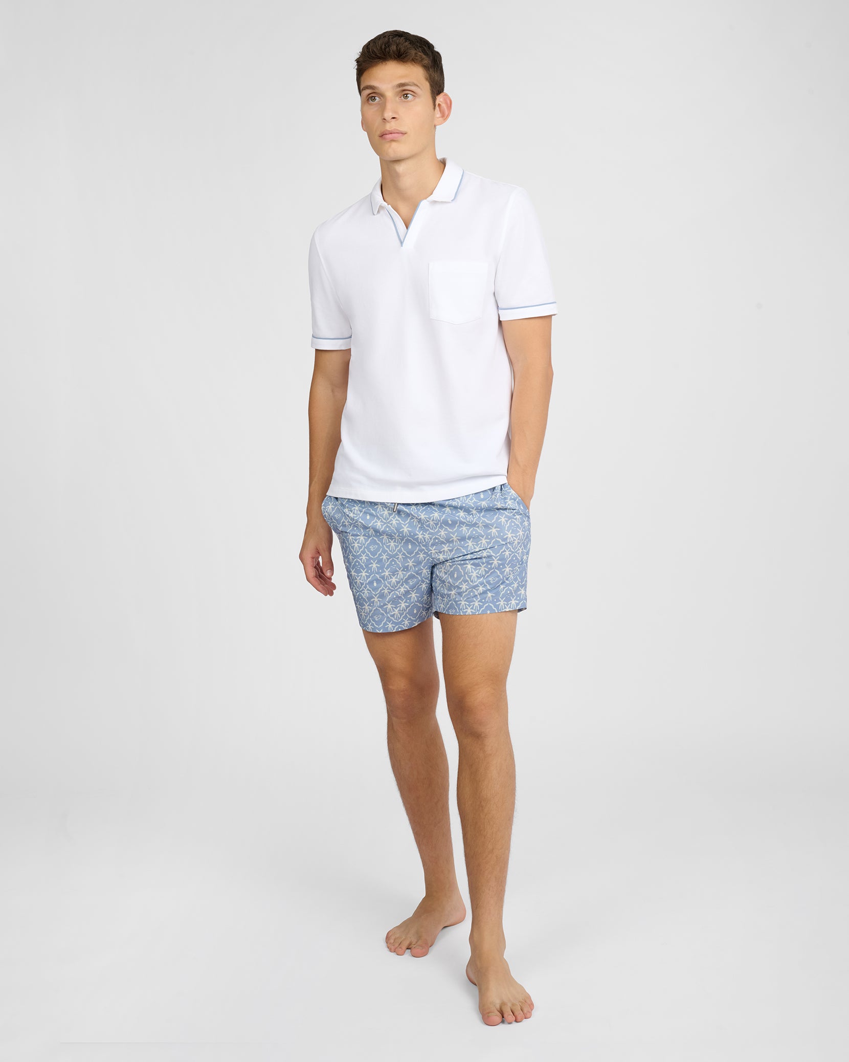 Powder Blue/Cream