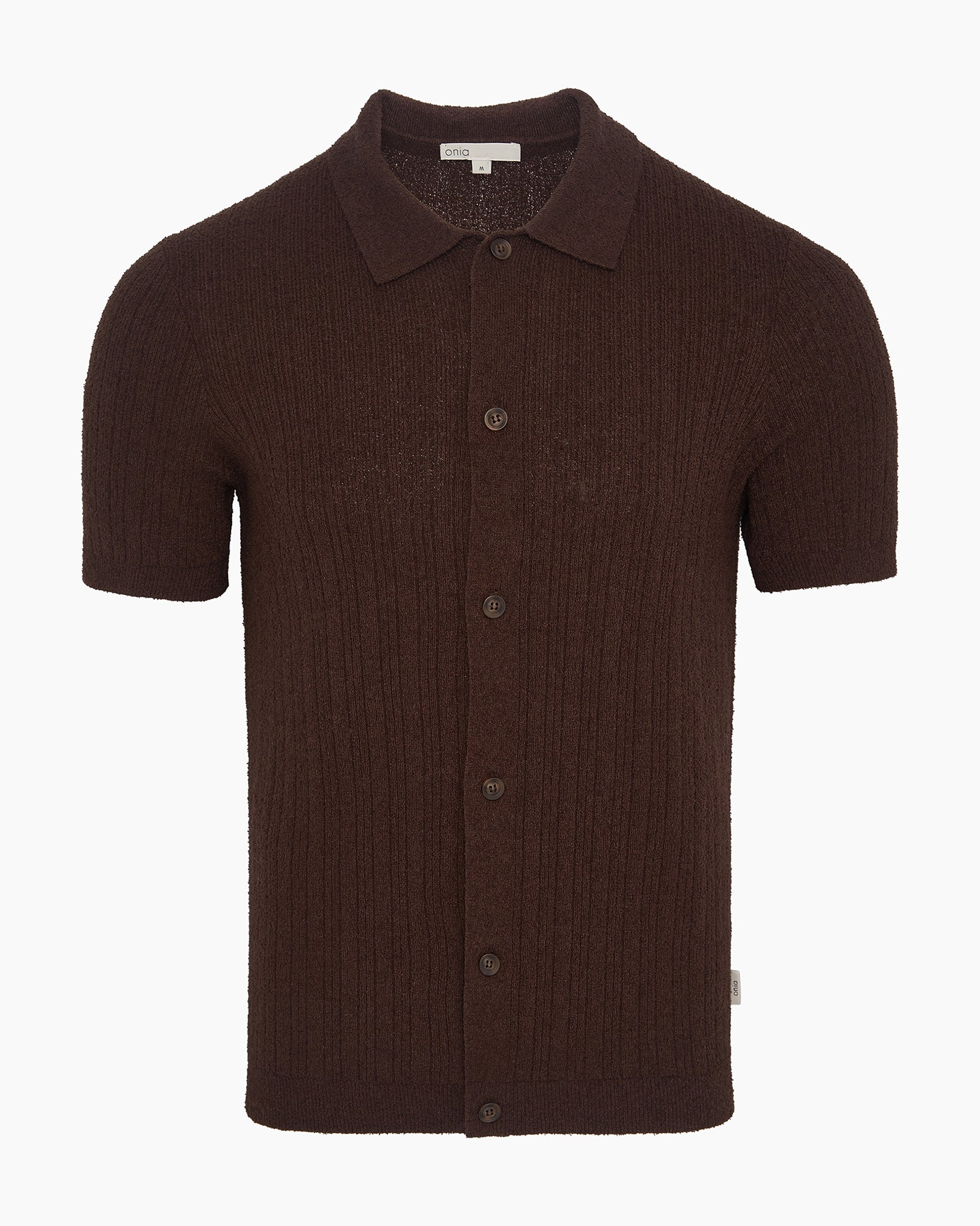 Boucle Rib Button Up Shirt – onia