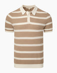Cotton Textured Knit Polo
