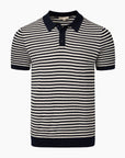 Cotton Textured Knit Polo
