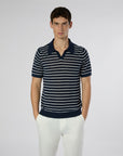 Deep Navy/White