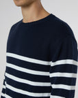 Deep Navy/White
