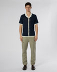 Deep Navy/White
