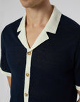 Deep Navy/White