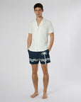 Deep Navy/White
