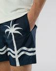 Deep Navy/White