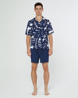 White/Deep Navy