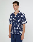 White/Deep Navy