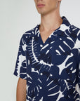 White/Deep Navy