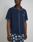 Deep Navy/White