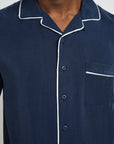 Deep Navy/White