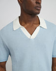 Pale Blue/White