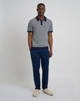 Deep Navy/White