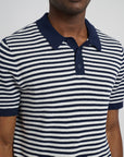 Deep Navy/White