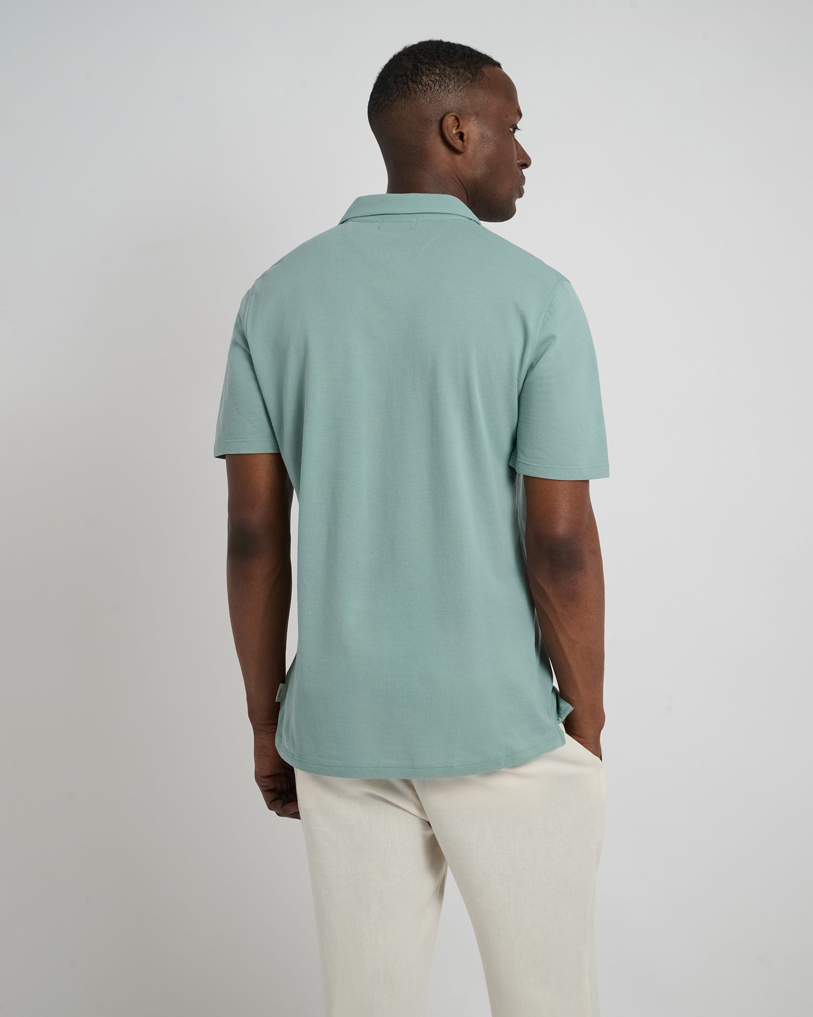 Johnny Collar Pique Polo – onia