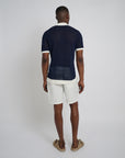 Deep Navy/White