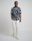 Navy/White