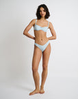 Pale Blue/White