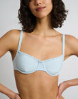 Pale Blue/White
