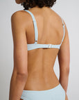 Pale Blue/White