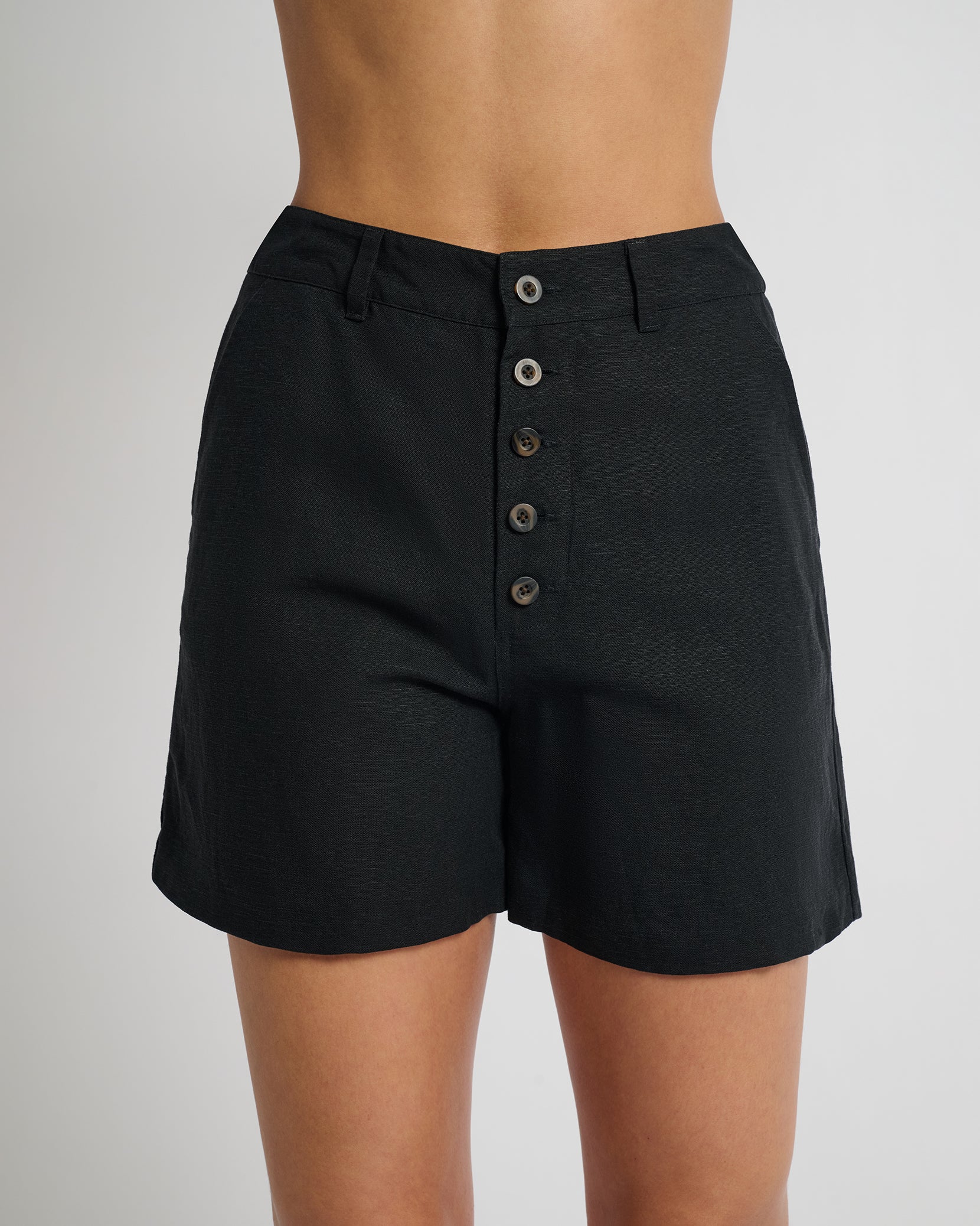 Air Linen Boyfriend Short