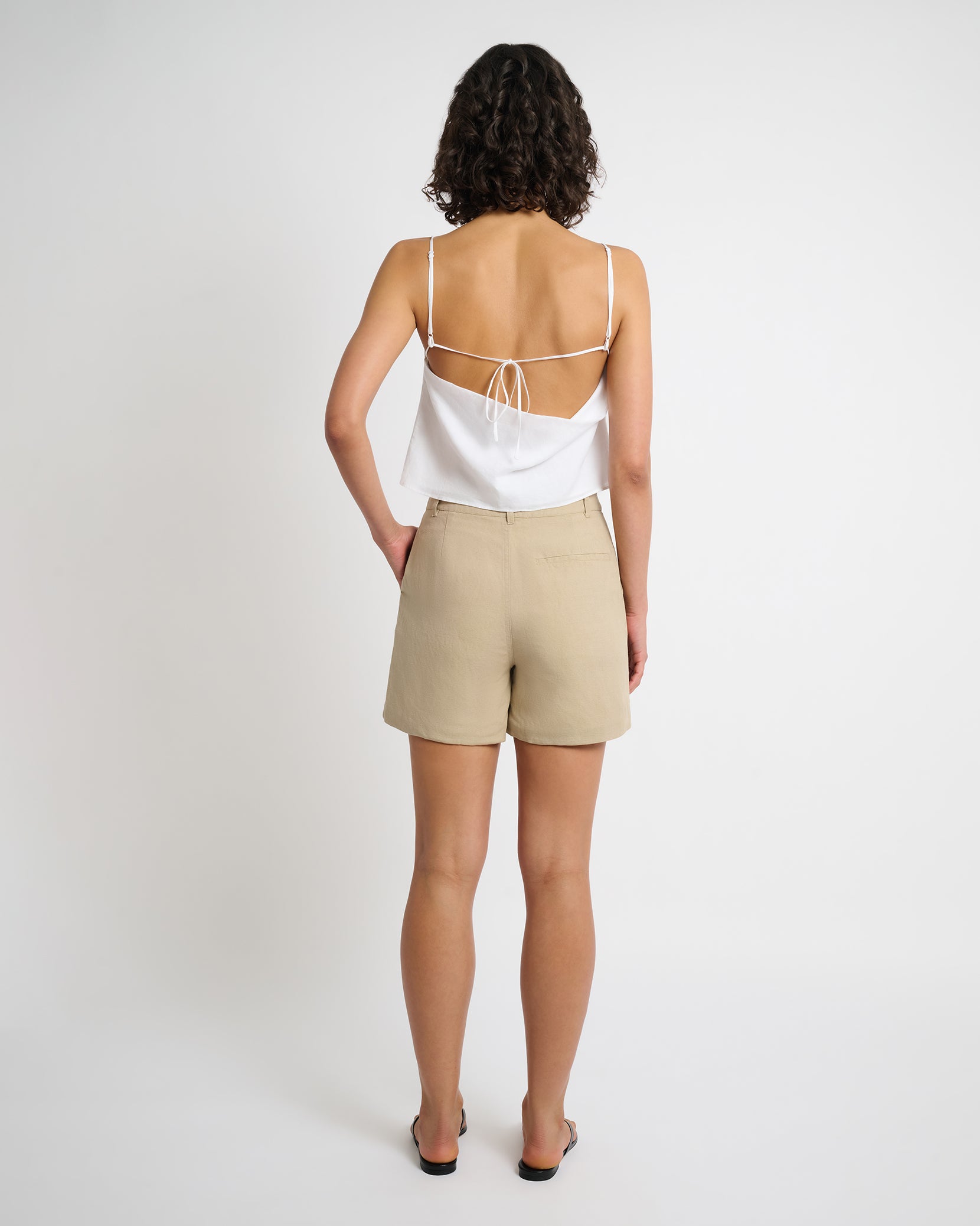 Air Linen Boyfriend Short