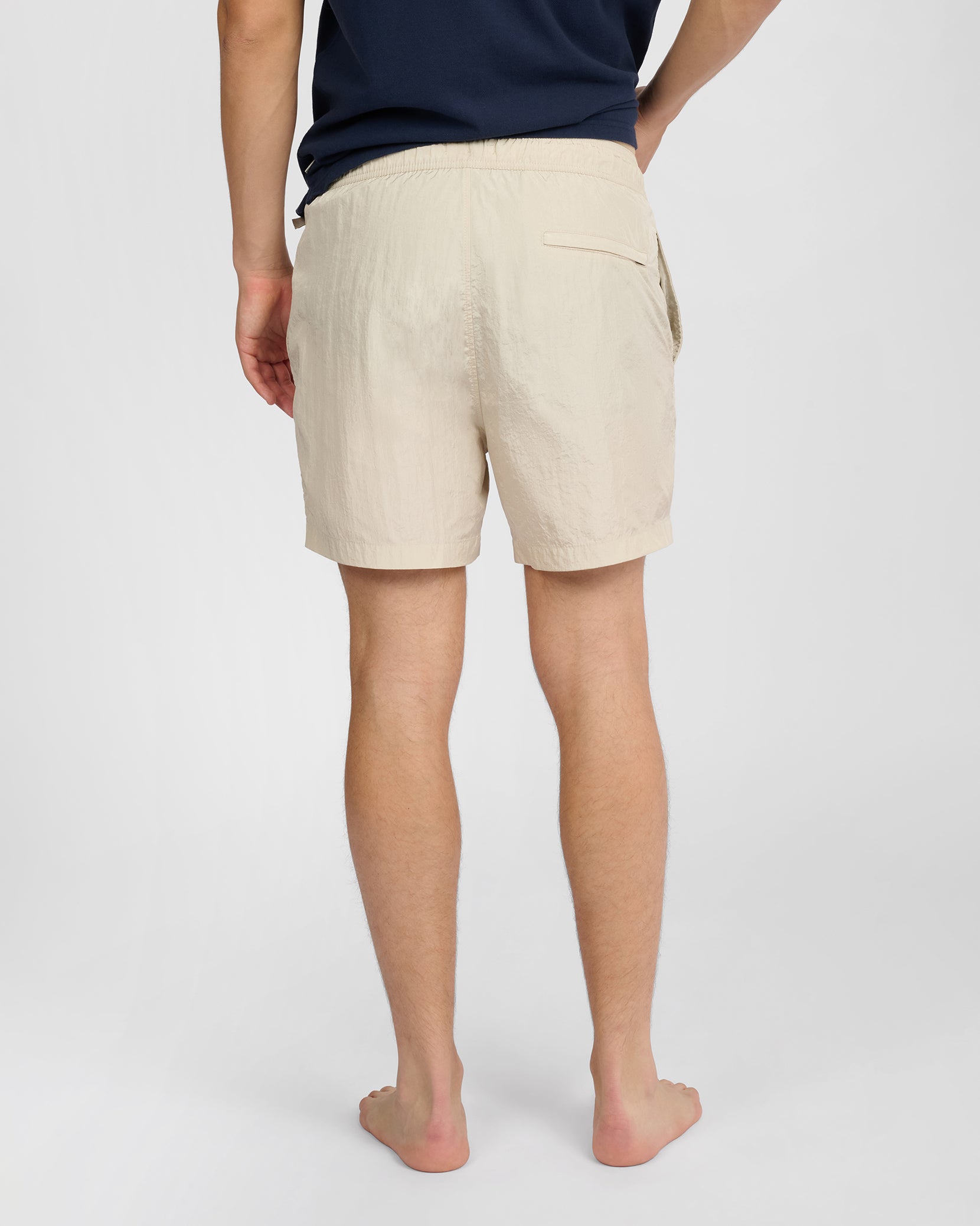 Nylon Crinkle 5&quot; Swim Trunk