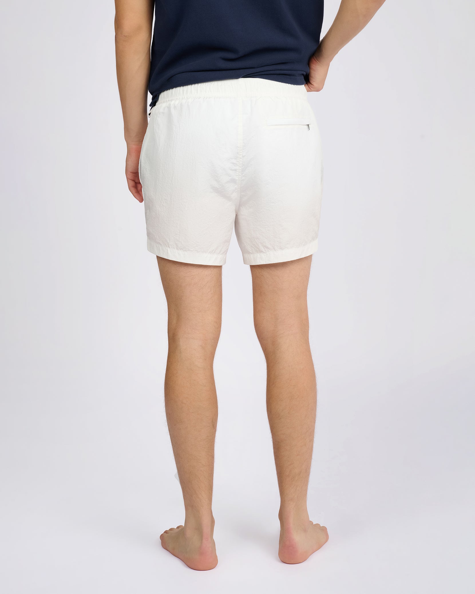 Nylon Crinkle 5&quot; Swim Trunk
