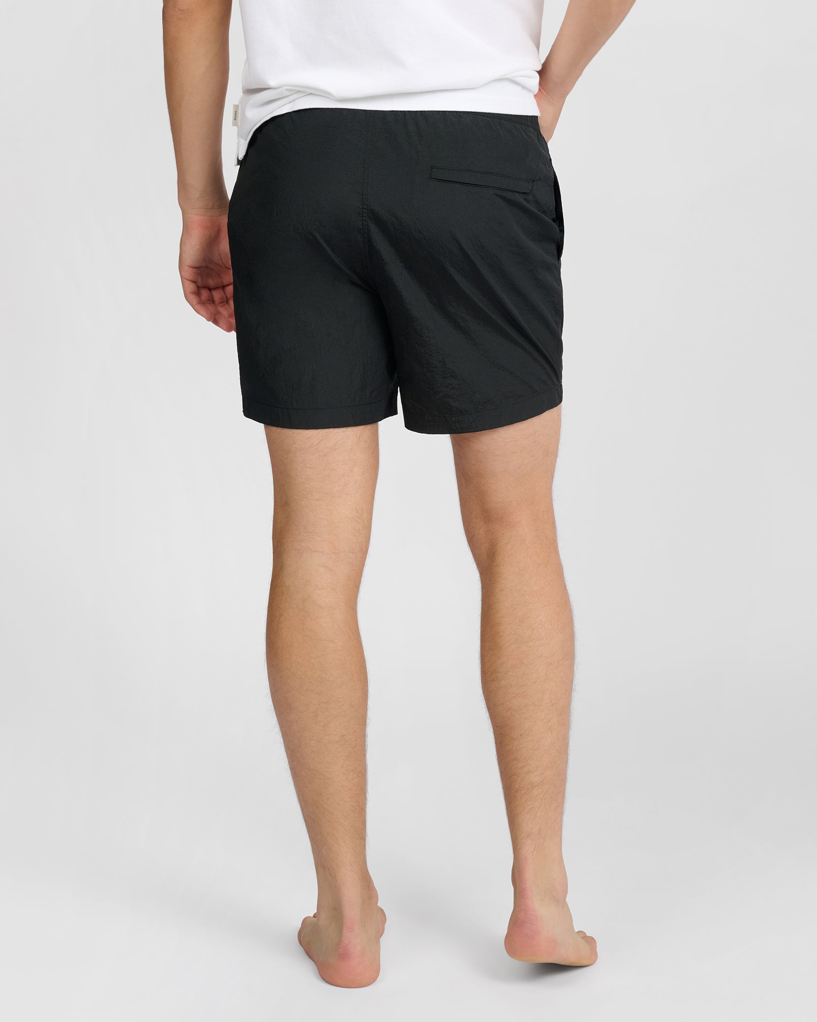 Nylon Crinkle 5&quot; Swim Trunk