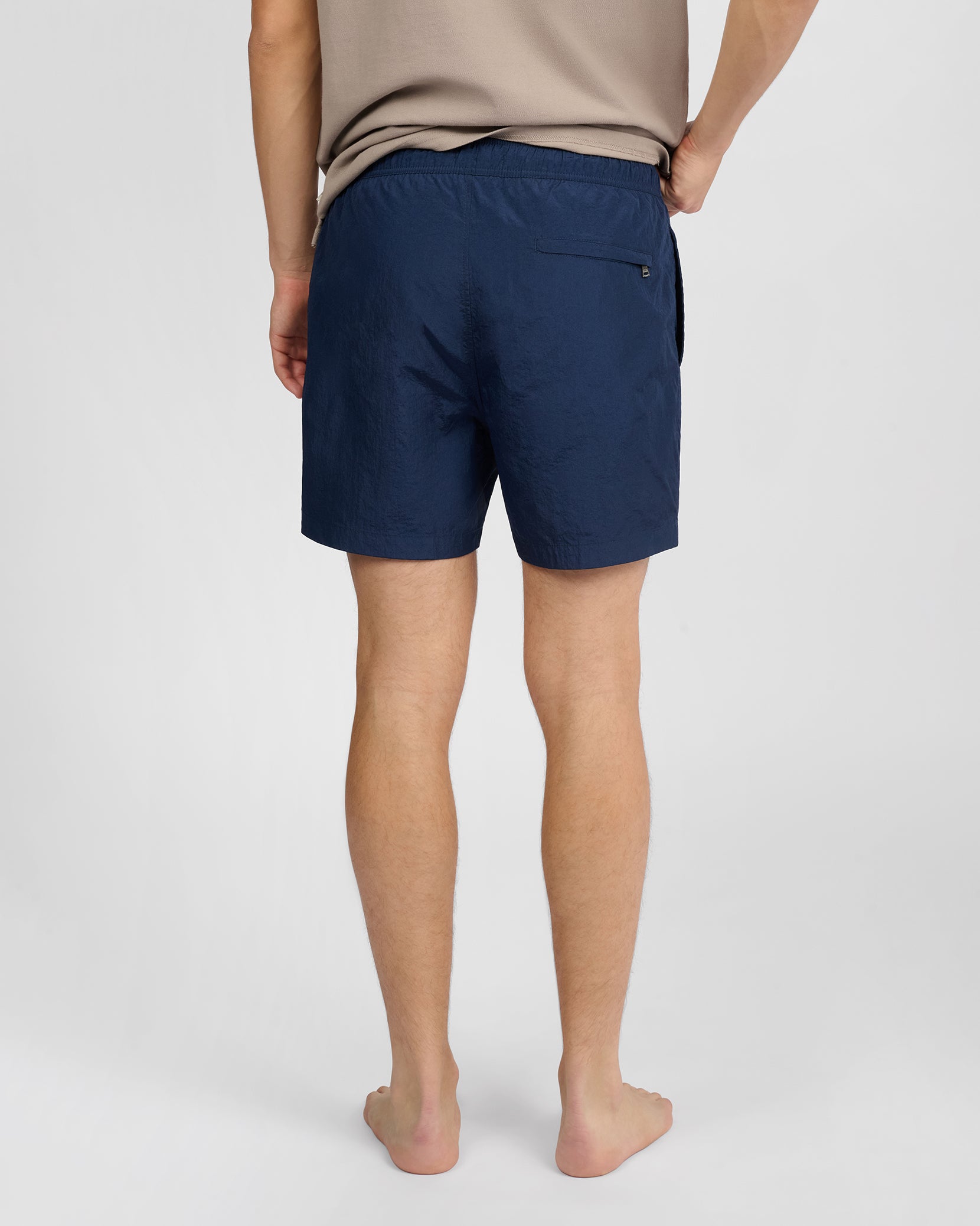 Nylon Crinkle 5&quot; Swim Trunk