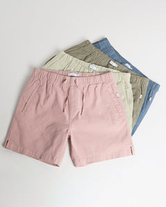 Garment Dye Pull-On Chino Short in Baked-Clay - 2 - Onia