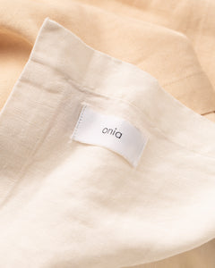 Linen Blanket in Sand White - 4 - Onia