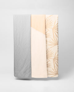 Linen Blanket in Sand White - 5 - Onia
