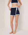 Deep Navy/White
