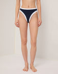 Deep Navy/White