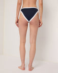 Deep Navy/White