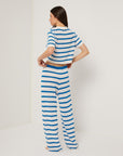White/Mykonos Blue
