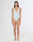 Pale Blue/White