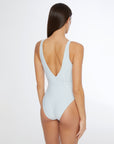 Pale Blue/White
