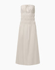Air Linen Smocked Maxi Dress