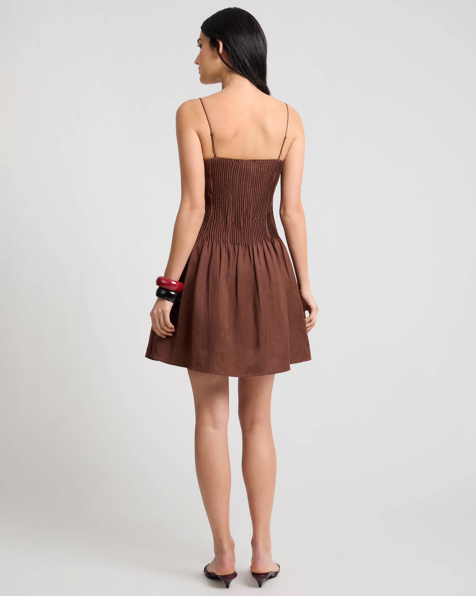 Dropped Waist Pintuck Dress – onia