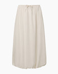 Air Linen Bubble Maxi Skirt