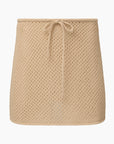 Crochet Knit Mini Skirt