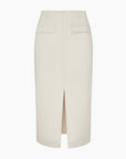 Front Slit Midi Skirt
