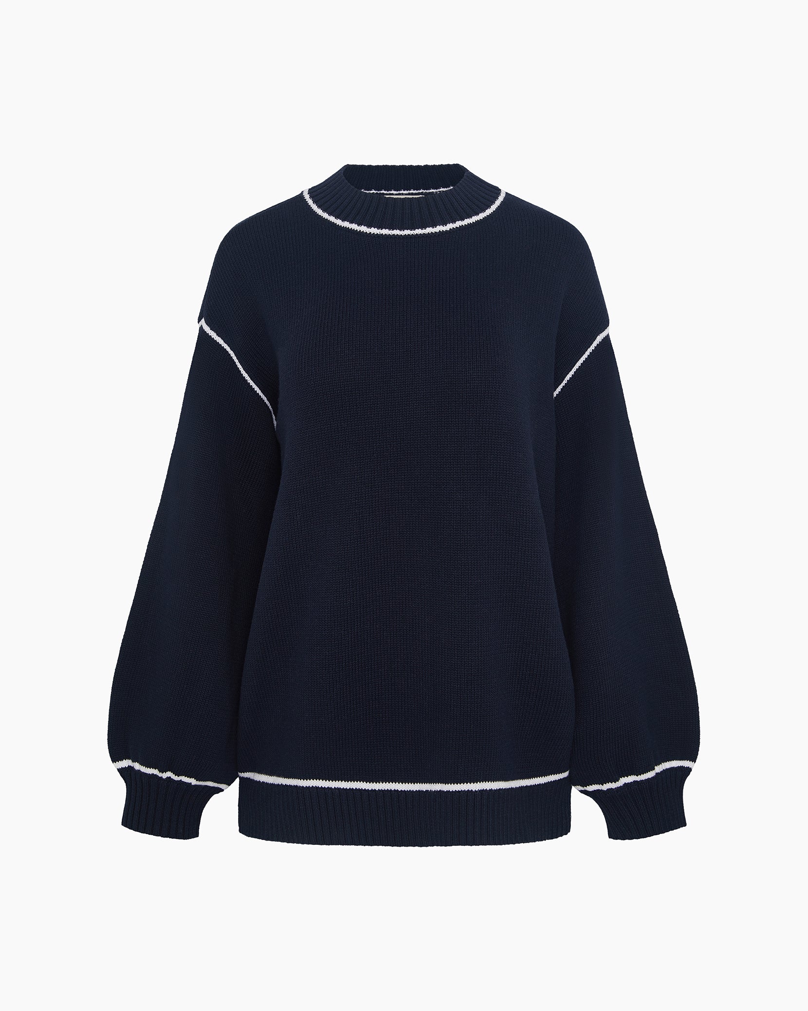 Noir Navy/White