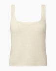 Linen Knit Square Neck Tank