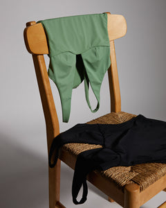 V-Neck One Piece in Palm Frond - 2 - Onia