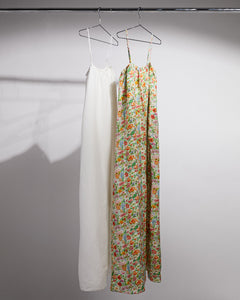 Air Linen Maxi Dress in White - 2 - Onia