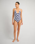 Deep Navy/White