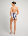 Deep Navy/White